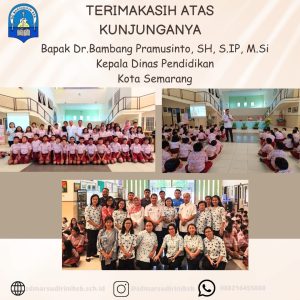 Read more about the article Kunjungan Bapak Dr. Bambang Pramusinto, SH. S.IP, M.Si Kepala Dinas Pendidikan Kota Semarang