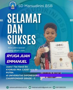 Read more about the article Juara 1 Tae Kwon Do KYORUGI PRA CADET A U 30 Putradi Universitas Diponegoro Championship Grade – C