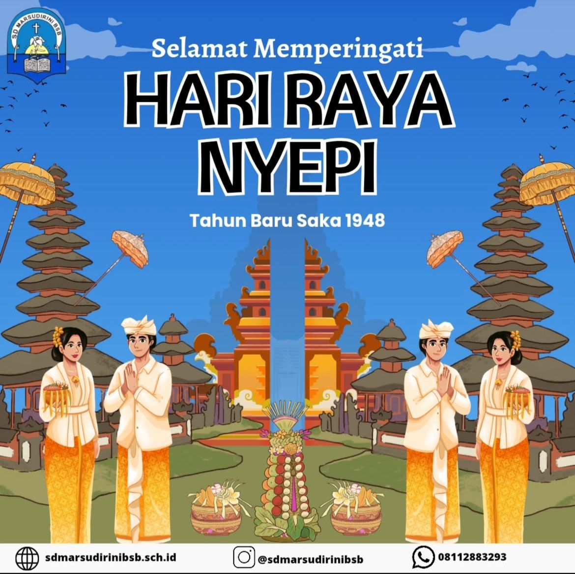 You are currently viewing Selamat memperingati hari raya Nyepi Tahun Baru Saka 1948