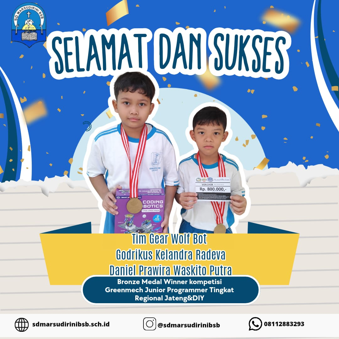You are currently viewing Bronze Medal Winner kompetisi Greenmech Junior Programmer Tingkat Regional Jateng&DIY