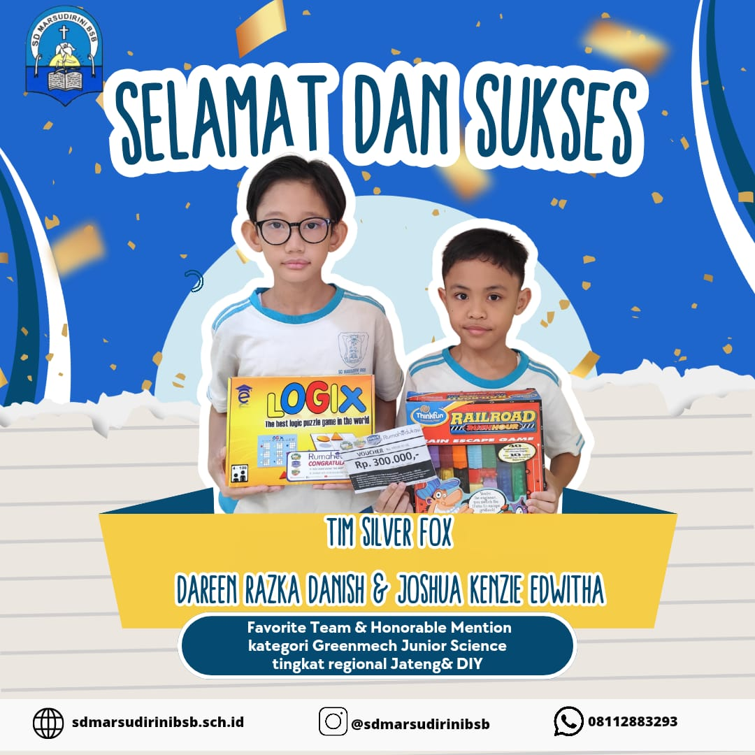 You are currently viewing Favorite Team & Honorable Mention kategori Greenmech Junior Science tingkat regional Jateng& DIY