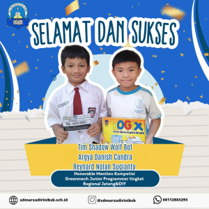 Read more about the article Honorable Mention Kompetisi Greenmech Junior Programmer tingkat Regional Jateng&DIY