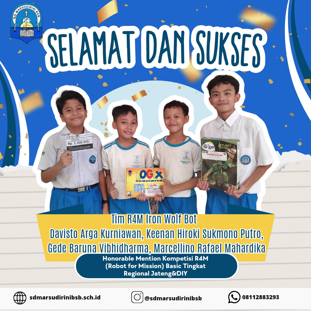 You are currently viewing Honorable Mention Kompetisi R4M (Robot for Mission) Basic Tingkat Regional Jateng&DIY