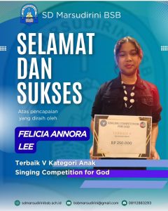 Read more about the article Terbaik V Kategori Anak Singing Competition for God
