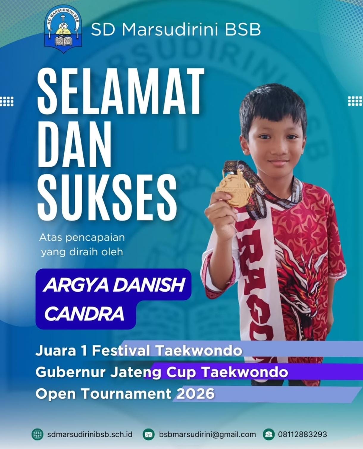 You are currently viewing Juara 1 Festival Taekwondo di Gubernur Jateng Cup Taekwondo Open Tournament 2026