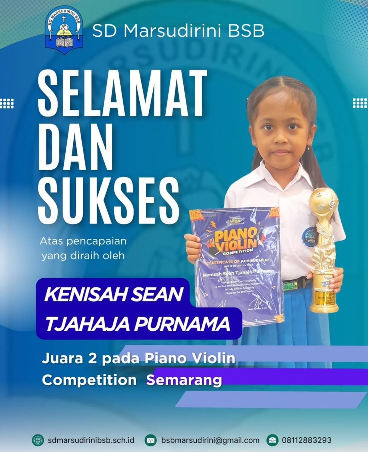 You are currently viewing Juara 2 pada Piano Violin Competition Semarang