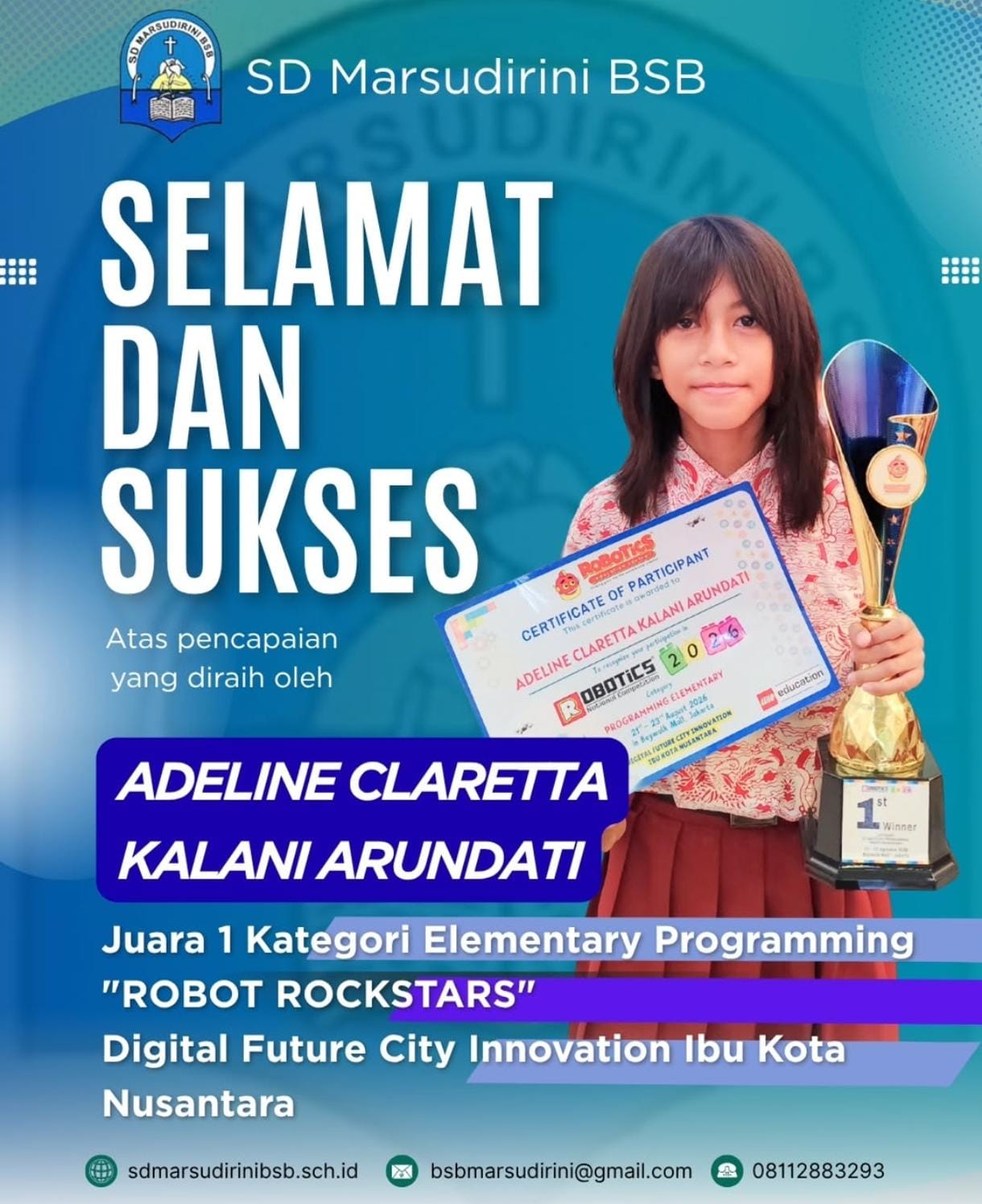 You are currently viewing Juara 1 Kategori Elementary Programming
